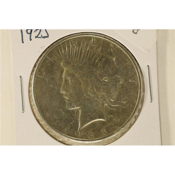 1925 PEACE SILVER DOLLAR (BU) WATCH FOR OUR NEXT