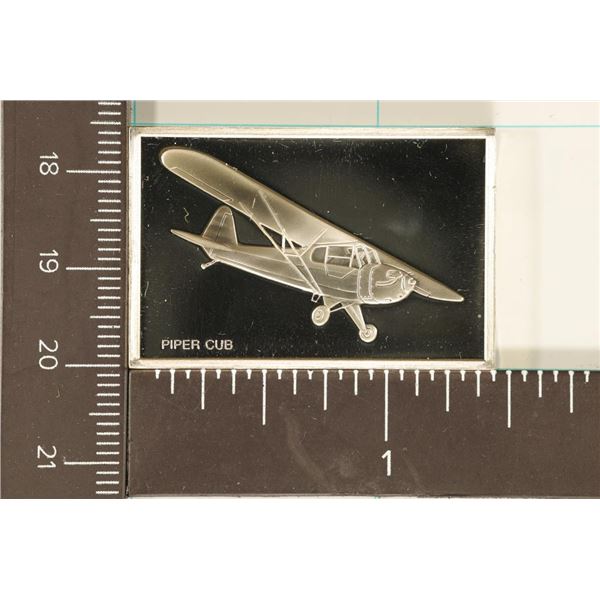 18.7 GRAMS PF STERLING SILVER INGOT "AIRPLANE