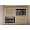 Image 2 : 1980 US MINT SET (UNC) P/D/S ON LARGE INFO CARD