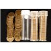 Image 1 : 3 FULL DATE ROLLS OF LINCOLN WHEAT CENTS: 1952-D,