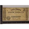 Image 1 : 1861 STATE OF NORTH CAROLINA $2 OBSOLETE NOTE