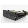 Image 4 : Chanel Black Quilted Lambskin Leather CC Square Medium Flap Shoulder Bag