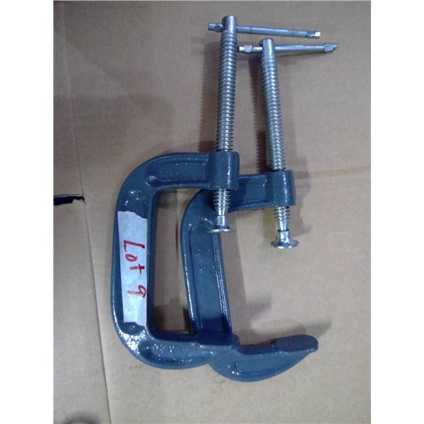 2  4" clamps
