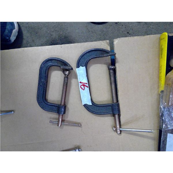 2 clamps (3" and 4")