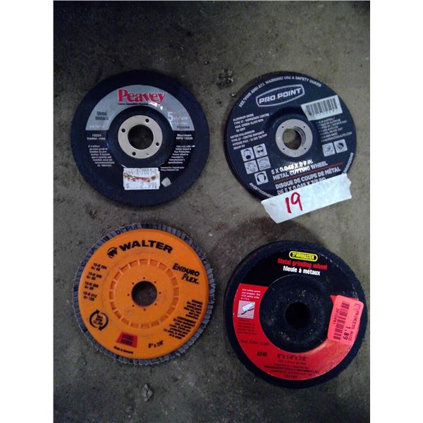 5" cutting and grinding disks