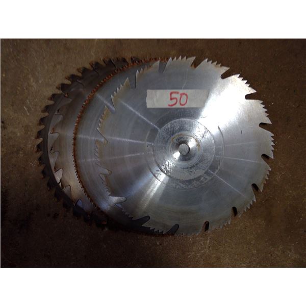 4   10" saw blades