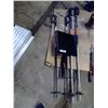 Image 1 : 4 Ski poles and stand