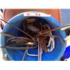Image 1 : Tub with copper pipe, wire, belts and misc.