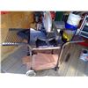 Image 1 : Craftsman chop saw on BBQ stand