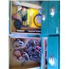 Image 5 : Storage drawers cupboard with contents ( 21"D, 59" H, 30.5 " W)