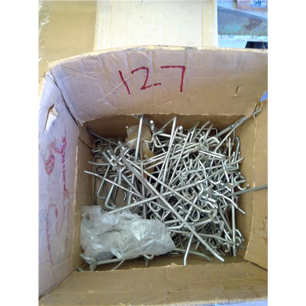 Box of pegboard pegs