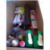 Image 2 : Box of painting supplies, lubricants, cleaners and misc.
