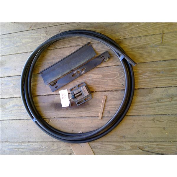 Drill press vise ( 2.5") hose mower blade and guard