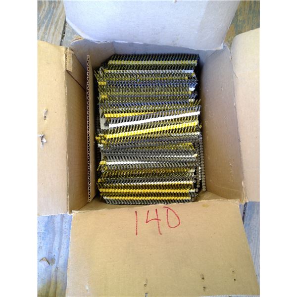 Partial box of 2" nail strips