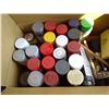 Image 3 : Spray paints and supplies in box
