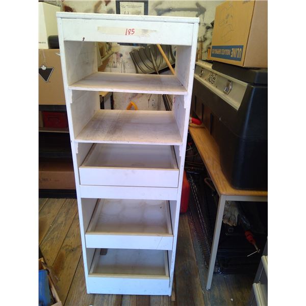Drawer/shelf unit ( 20.5 X 24 X 59.5" H)