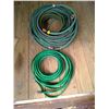 Image 2 : Garden hoses ( 2 soaker 3 regular with quick connect ends)