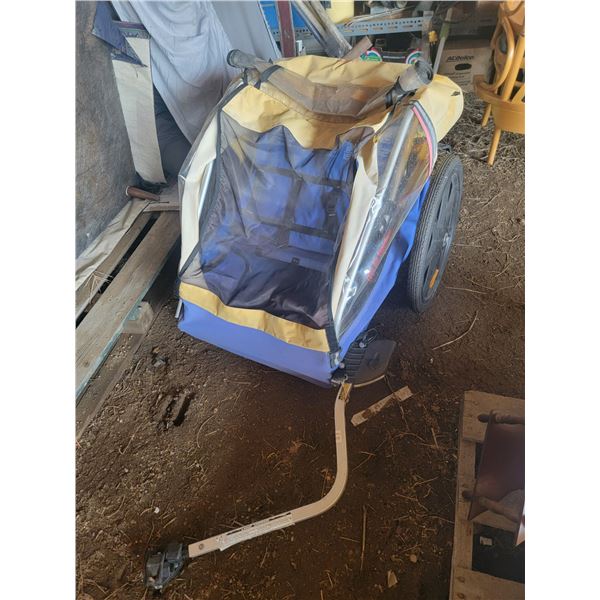 bicycle wagon carrier (needs tube or patch repair)