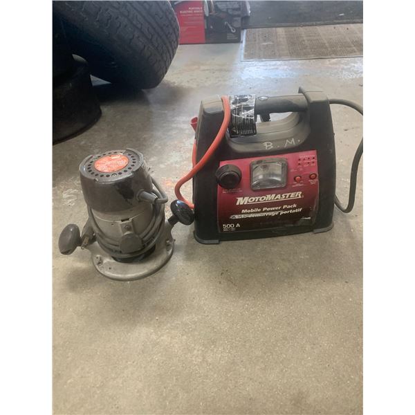 Router and Battery Pack