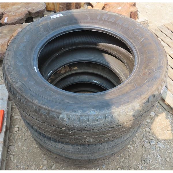 Set of 3 firestone LT275/65R20 126/123R M+S tires