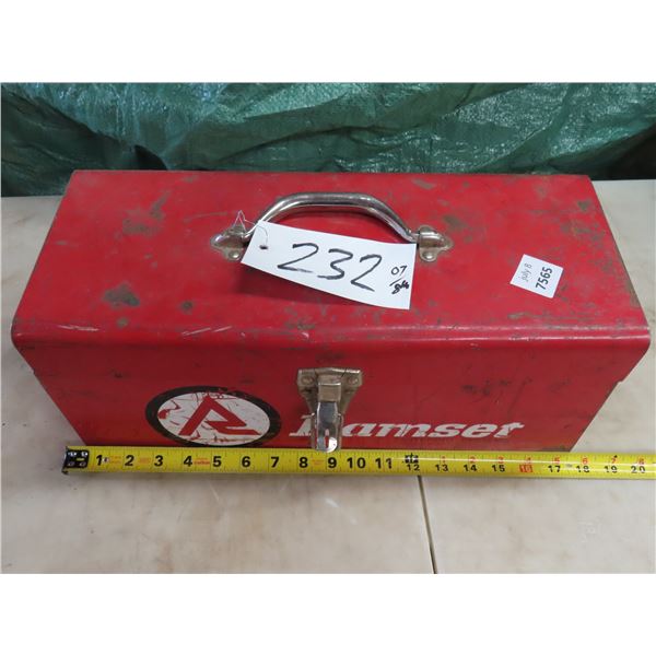 Ramset tool box & Piston-Set low velocity tool - Model: 5007PS