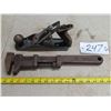 Image 1 : Handyman planer + "Gray" Pipe wrench