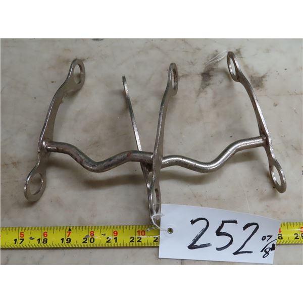 2 horse bridles