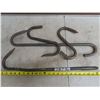 Image 1 : 4 Vintage butcher hooks