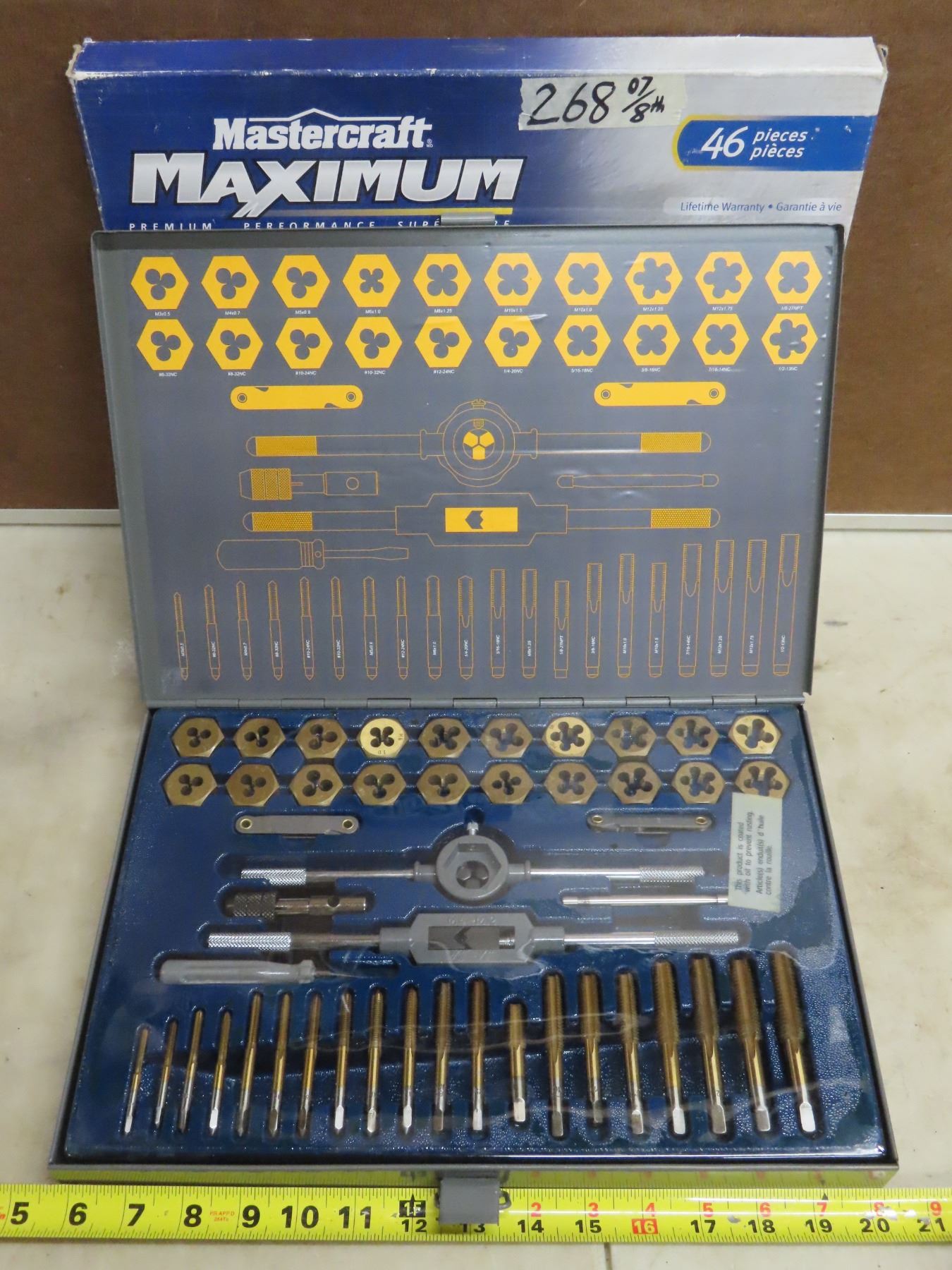 Maximum 46 Piece tap and Die set - New - Schmalz Auctions