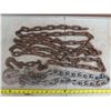 Image 1 : 14ft chain + Smaller chain (Both have hooks)