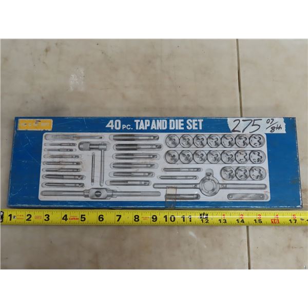 Tap and Die 40 Piece set