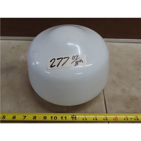 Small vintage school house light shade