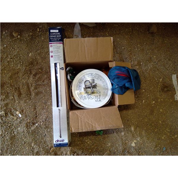 New 24 " safety bar and outdoor clothes line kit