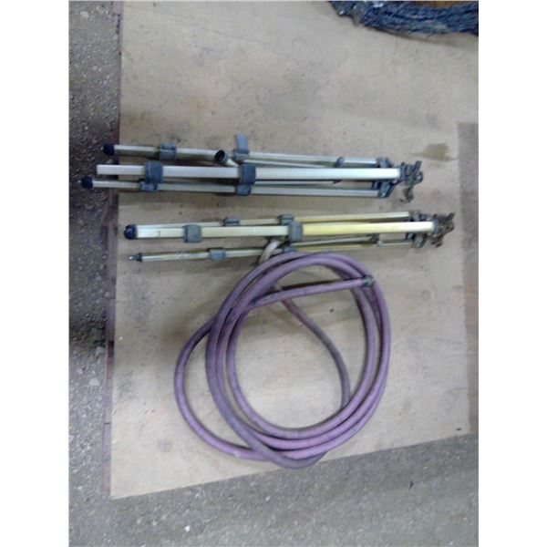 2 tall lawn sprinklers