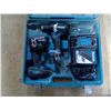 Image 2 : Makita drill set and impact, charger, battery  ( works)