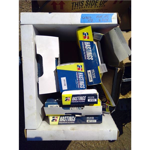 Box of air filters