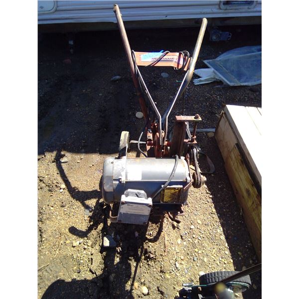 Electric rototiller
