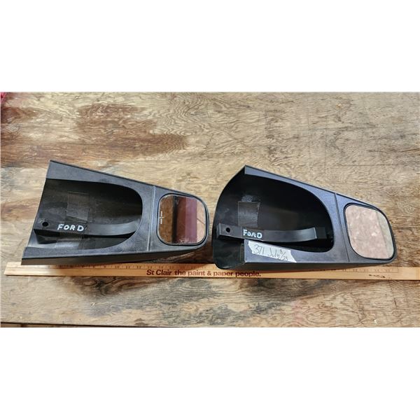 Pair of Ford side mirror extenders - 15.5"Long