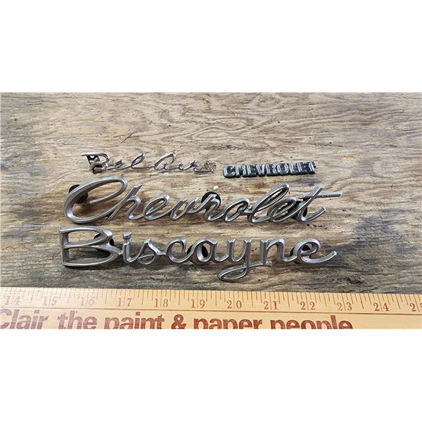 Chevrolet emblems