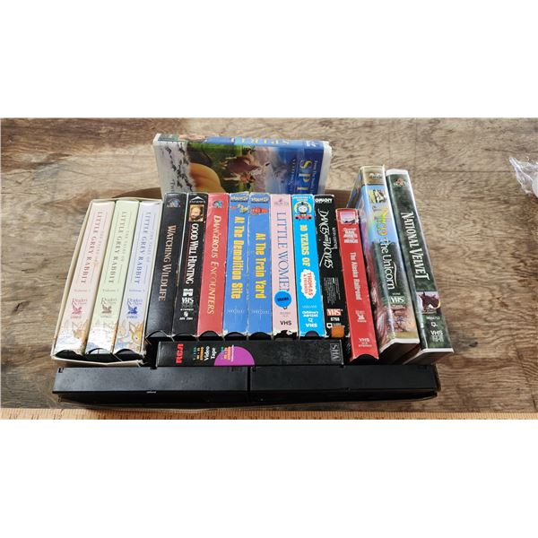 Collection of VHS movies