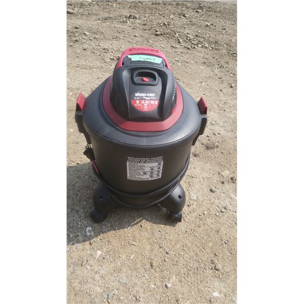 5 gallon 2.25 HP shop -vac - no hose