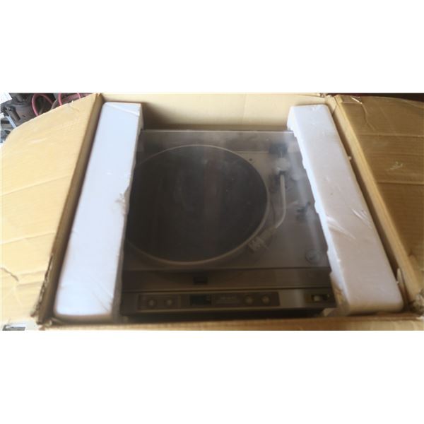 sony PS-X40 record player in box