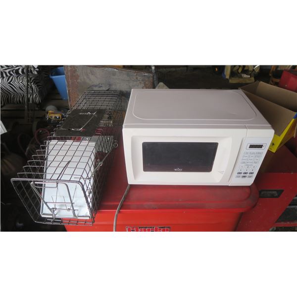microwave and animal trap
