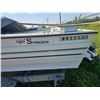 Image 13 : 1982 18' Springbok aluminum boat w/ 90 HP Mercury inboard motor & trailer HIN - ZAGU0025M82G **CALL 