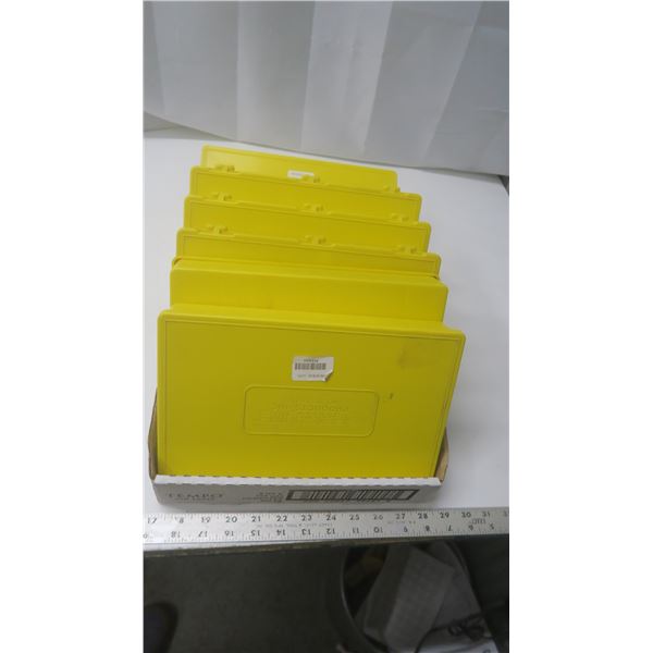 set of 6 princess auto organizing bins/containers - new