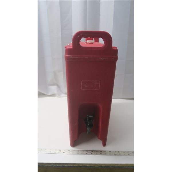 large cooler jug with spout