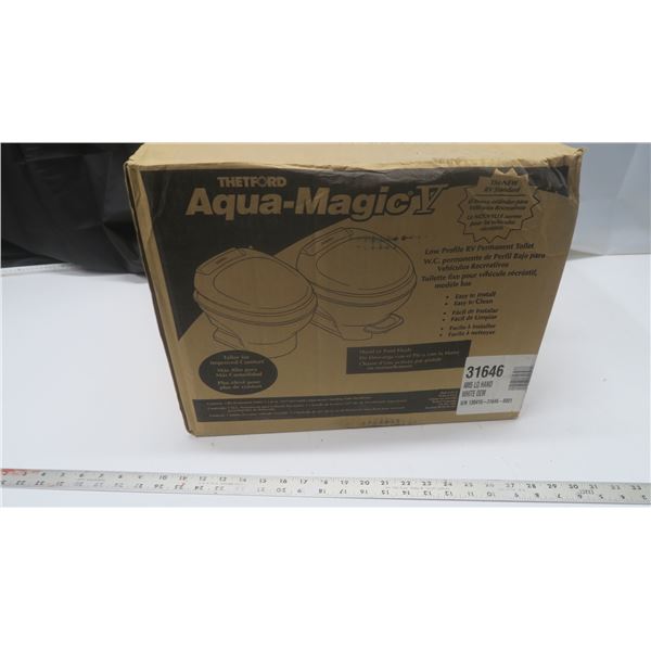 Thetford Aqua-Magic V low profile RV permanent toilet - new in box