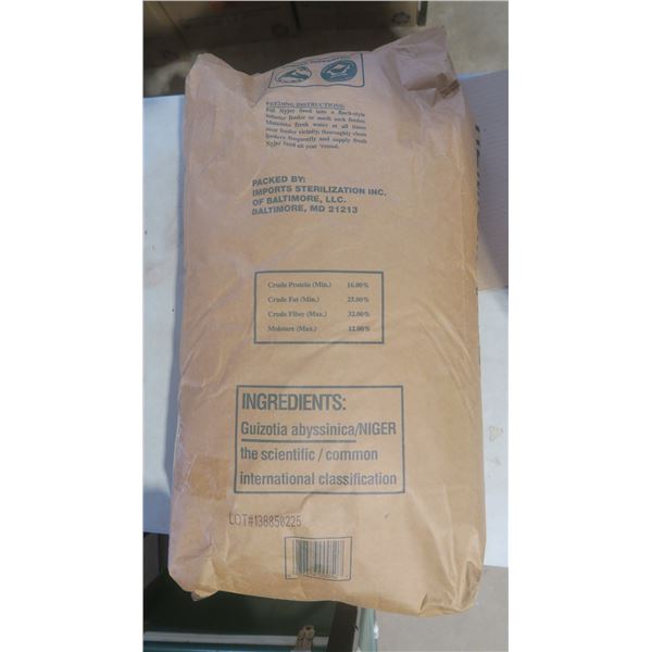 50lb bag of premium nyjer bird seed