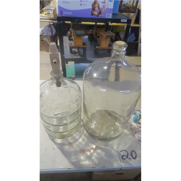 2 large jugs - made in italy