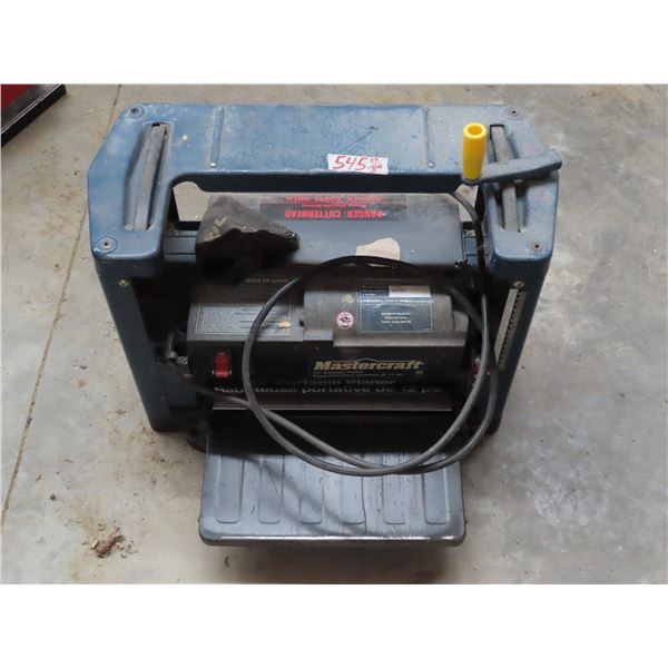 Mastercraft 12" Portable planer - LR80133